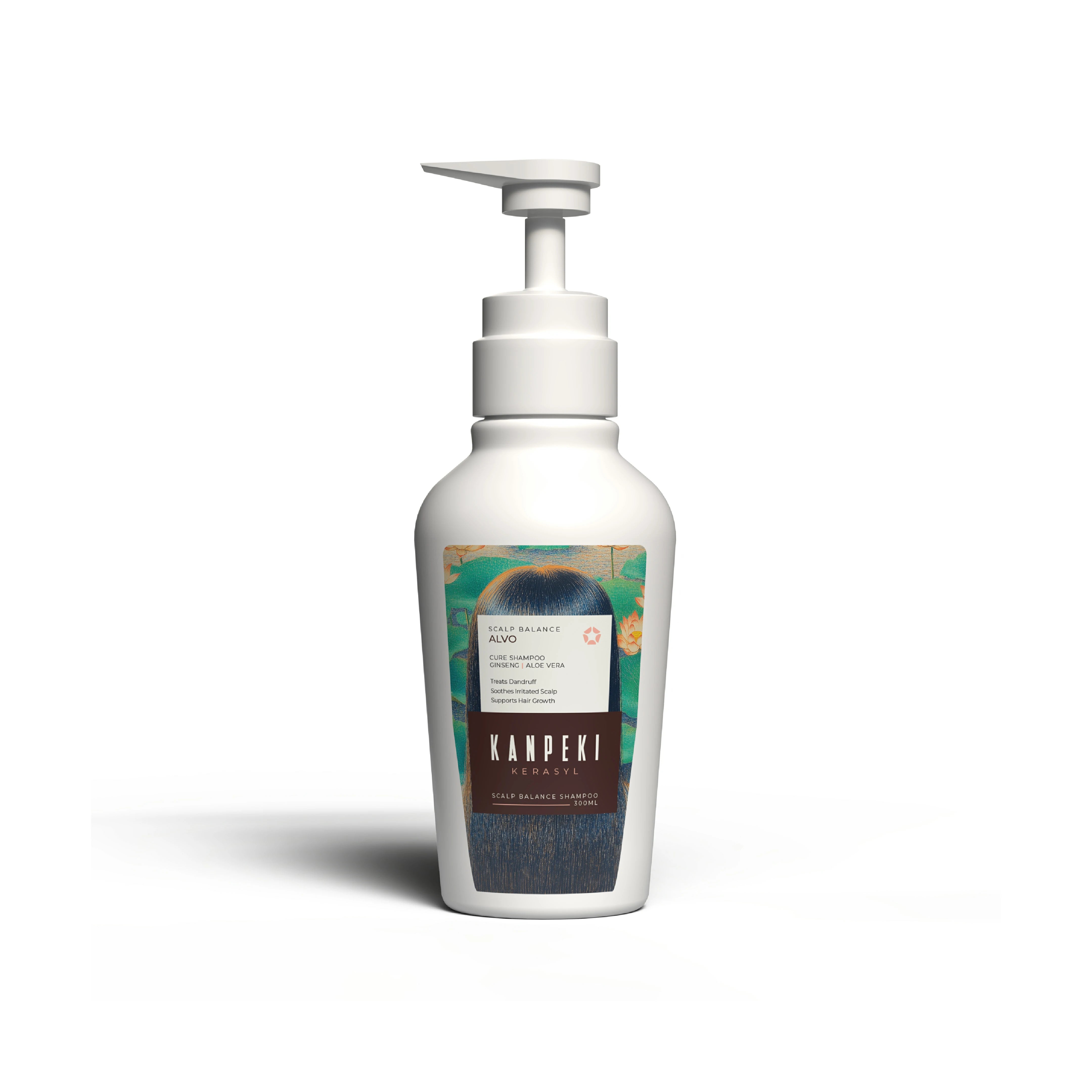 cucumber and lily white barn Kanpeki Shampoo for Dandruff, Itchy Scalp & Hair Growth
