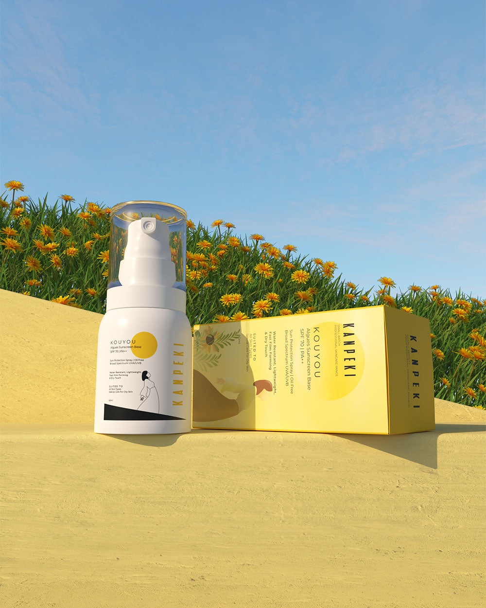 Algues Spray Sunscreen SPF 70 PA+++