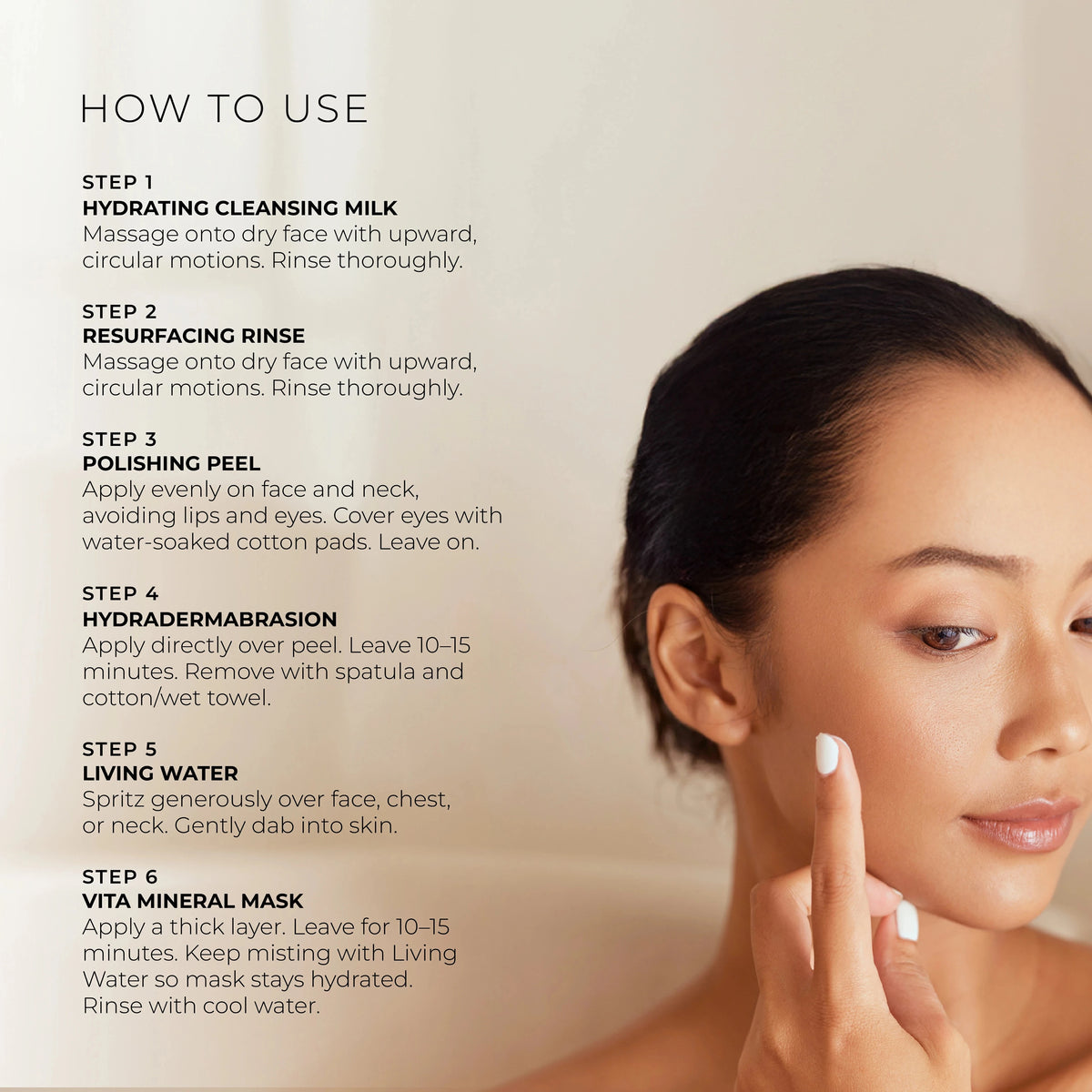 Bridal Bright Oxygen & Living Water 10 Step