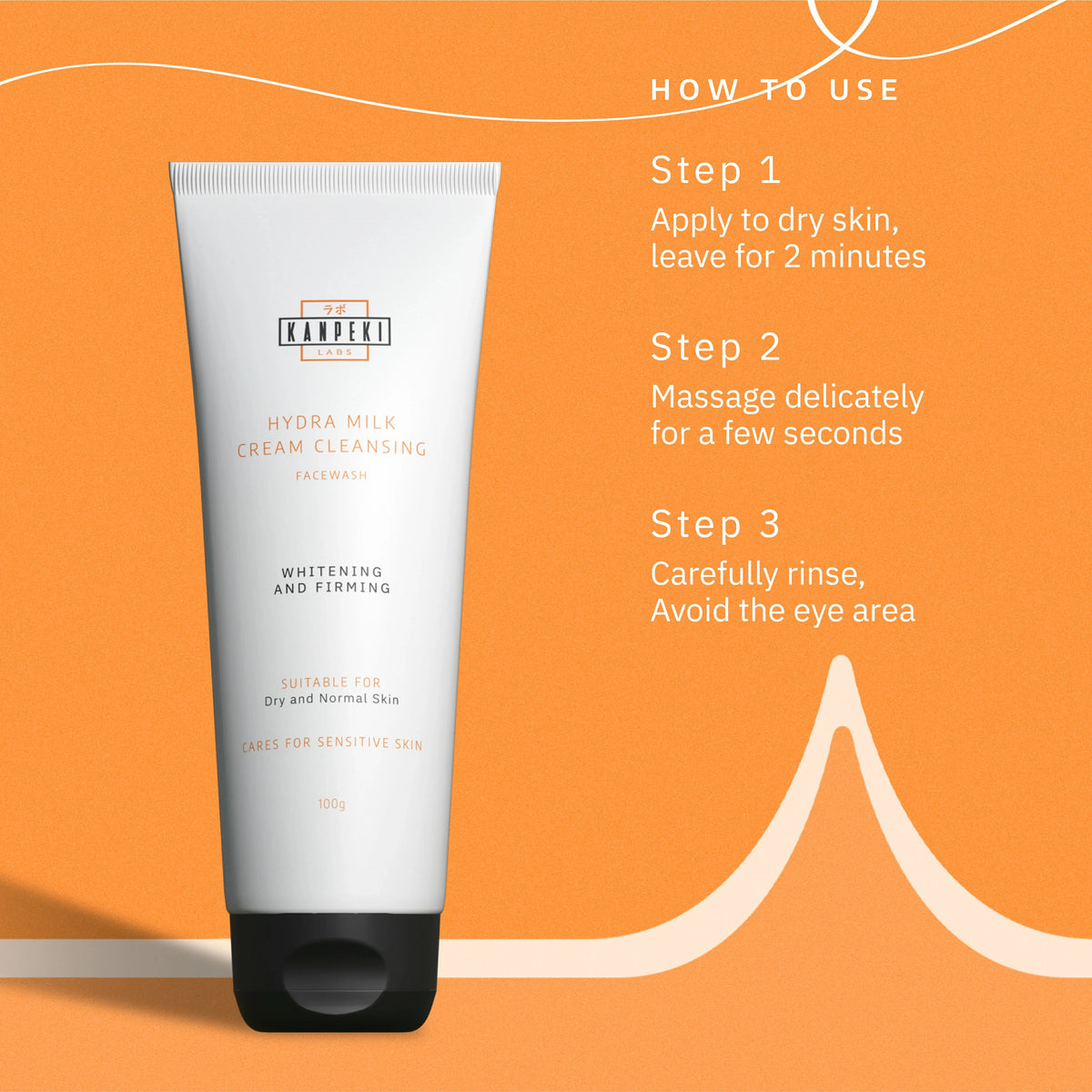 Hydra Milk Cream Cleansing Facewash