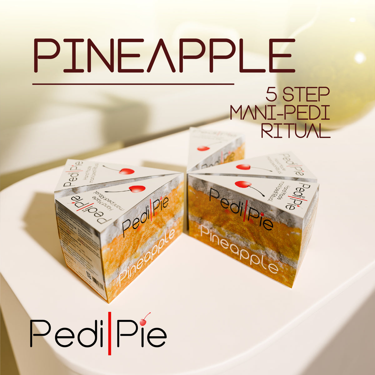 Pineapple Mani/Pedi 5 Step