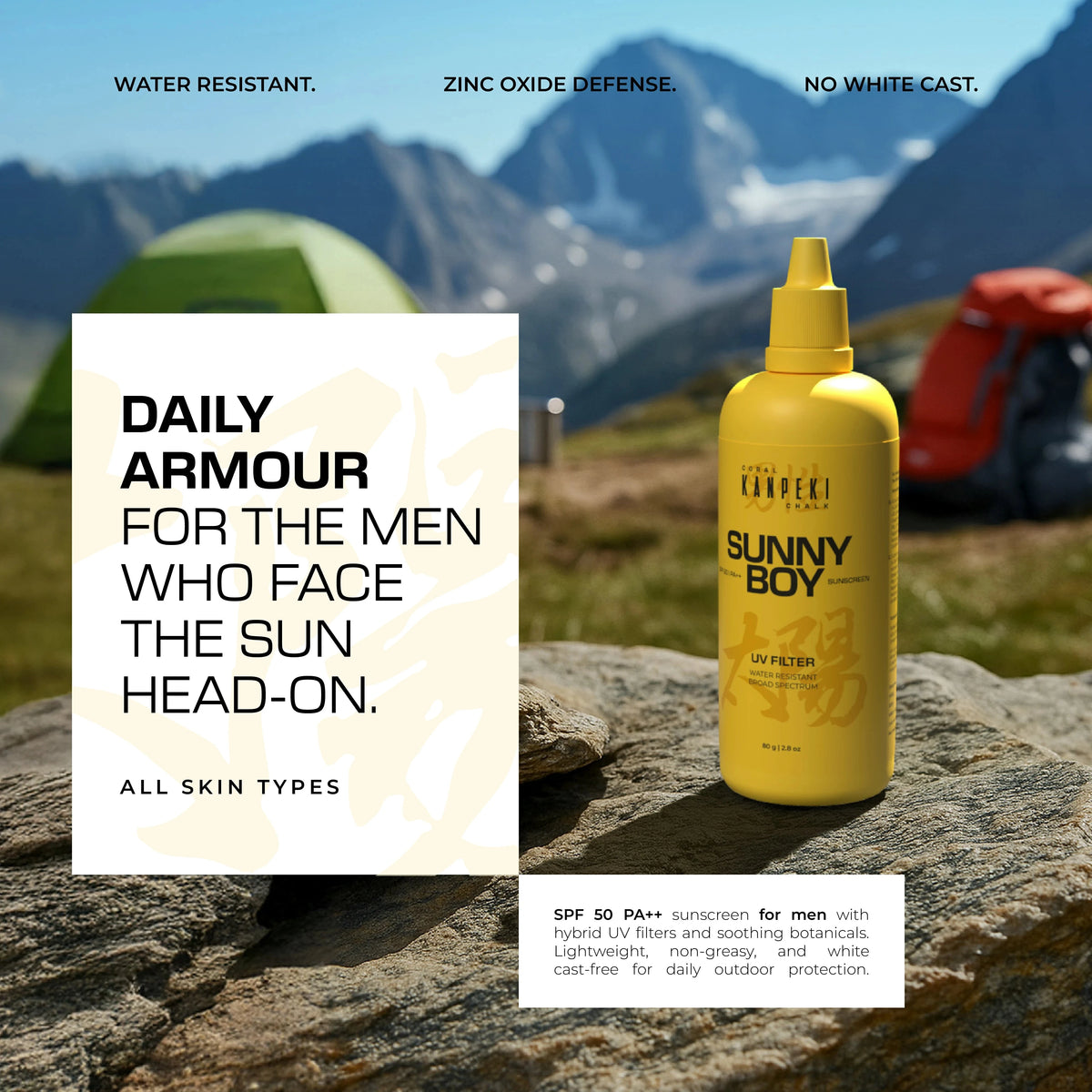 Sunny Boy SPF 50 - PA++ | Sunscreen For Men